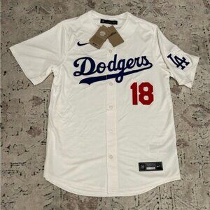 Nike Authentic LA Los Angeles Dodgers Yoshinobu Yamamoto #18 Jersey